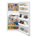 Frigidaire 18cu. ft. Top and Bottom No Frost Refrigerator, White - Image 3