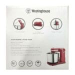 Westinghouse 6 Speed Stand Mixer, Red - Image 4