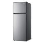 Black & Decker 12cu. ft. Top and Bottom No Frost Refrigerator, Stainless Steel - Image 2