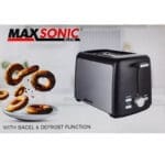 Maxsonic 2 Slice Toaster, Stainless Steel - Image 4