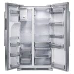 Frigidaire Professional 22cu. ft. Side by Side Counter-Depth Refrigerator, Stainless Steel - Image 5