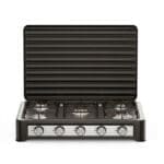 Blaupunkt Portable 5 Burner Gas Stove, Black