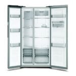 Frigidaire 15cu. ft. Side by Side with Built-In Water Dispenser Refrigerator, Stainless Steel - Image 3
